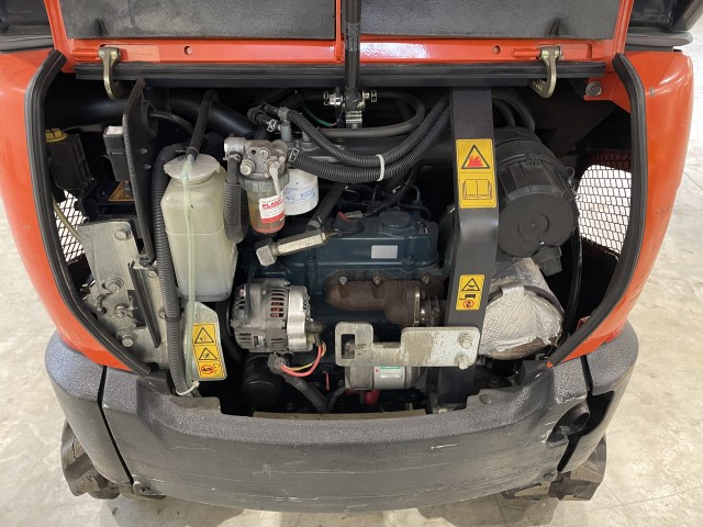 Kubota KX018-4 minikotró – 4. kép