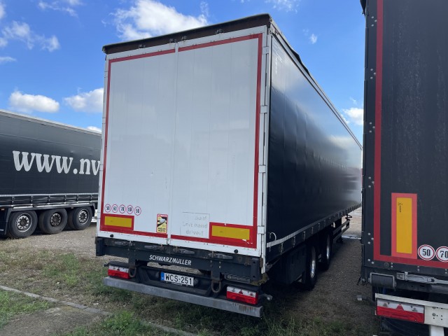 Schwarzmüller SM 2 tengelyes függönyponyvás félpótkocsi – 3. kép