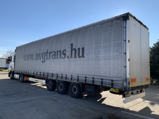 Krone SD függönyponyvás mega félpótkocsi – 2. kép