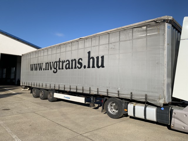Krone SD függönyponyvás mega félpótkocsi – 4. kép