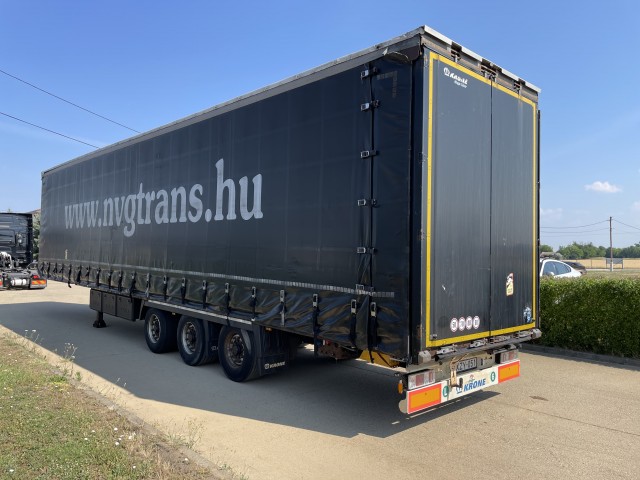 Krone SD függönyponyvás mega félpótkocsi // Szélesíthető 3m-ig – 2. kép